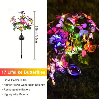 Solar Outdoor Butterfly Lights